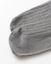 Calze Uomo Lunghe a Costina in Cotone e Cashmere