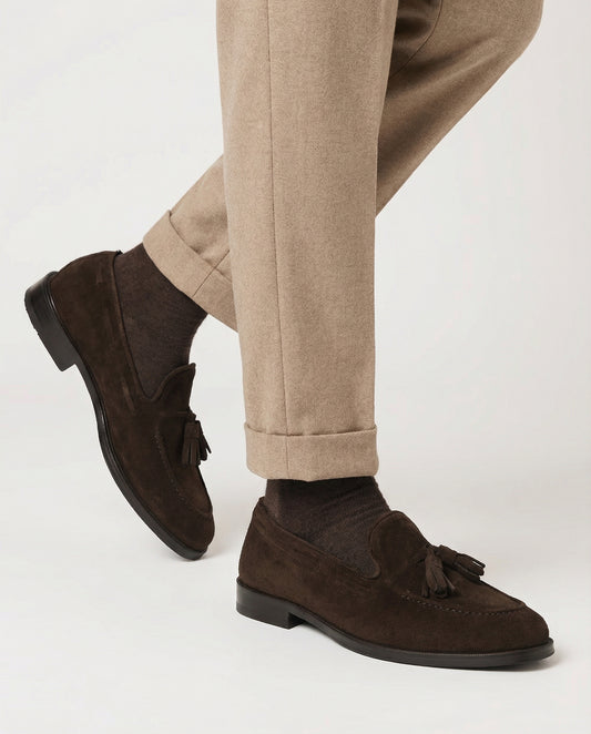 Calze Uomo Lunghe in Cotone e Cashmere